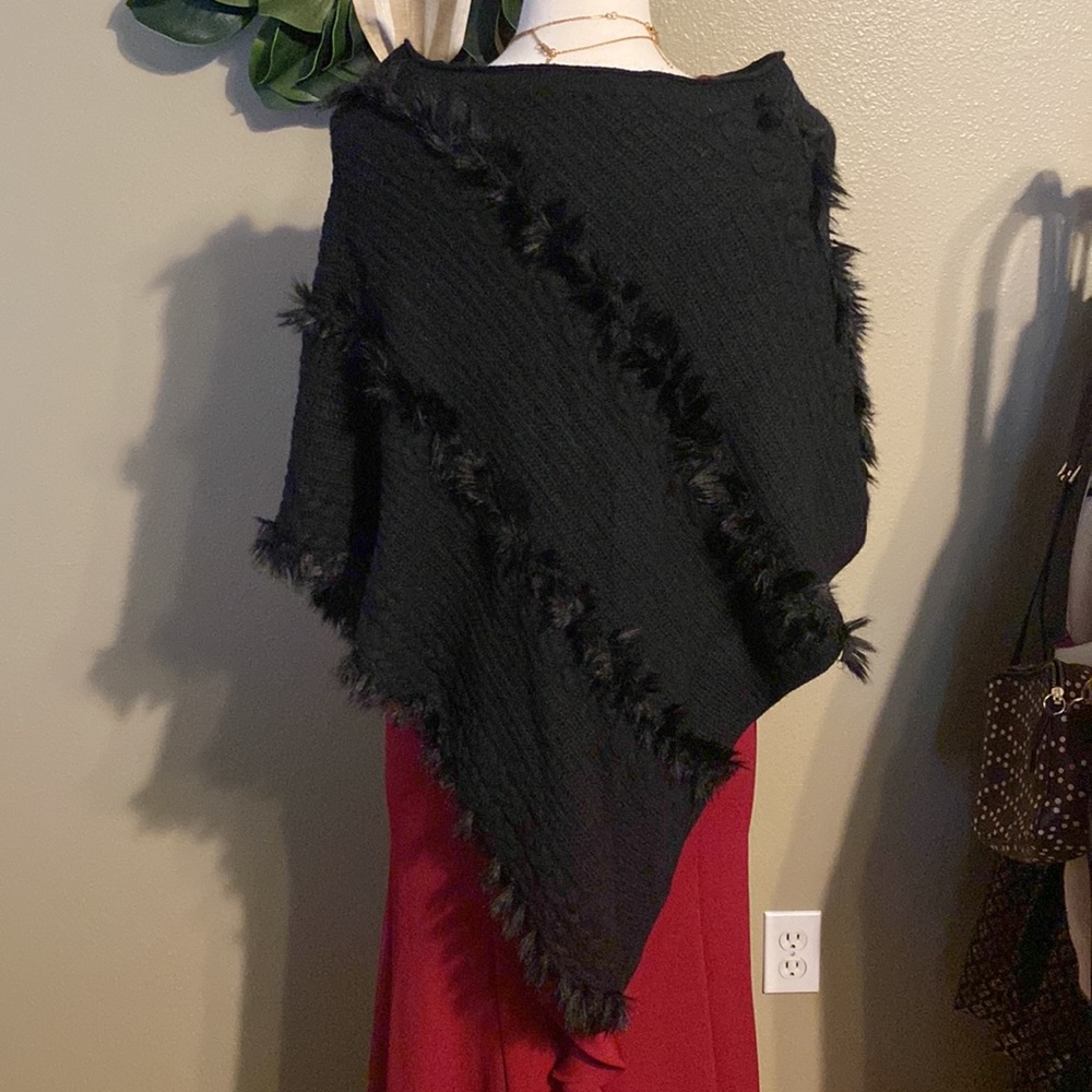 Cache Pancho Black Size Xs/S Guc - image 2